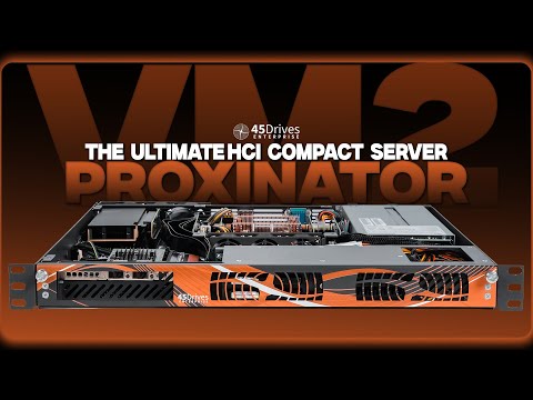 The Ultimate, Compact Hyperconverged Virtual Compute & Storage Solution? The Proxinator VM2!