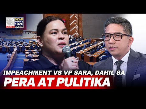 Dahil sa PERA at PULITIKA — Atty. Salvador Panelo Jr. sa impeachment complaint vs VP Sara