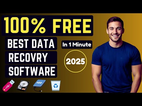 Best Free Data Recovery Software for PC and Laptop 2025 | Recover Deleted Files