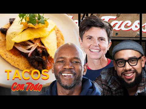 Tig Notaro Eats Gourmet Tacos with Ian Edwards | Tacos Con Todo