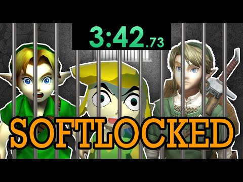 How Fast Can You Softlock Every 3D Zelda Game