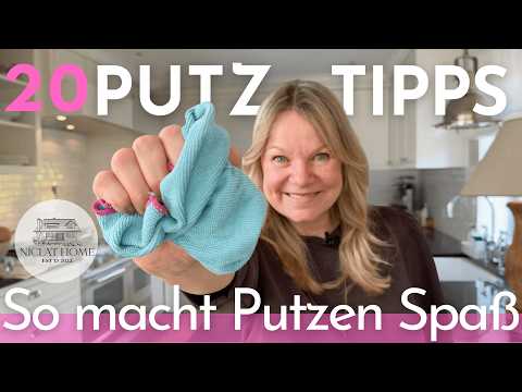 20 geniale Putztipps die wirklich funktionieren und es dir leicht machen und dir Zeit sparen!
