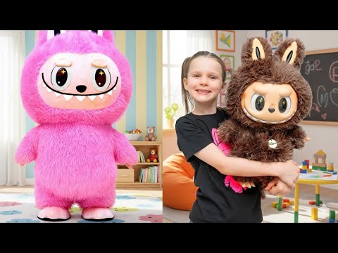 Kto sa bude hrať s Labubu? 🧸 Dasha a Stephi sa učia deliť