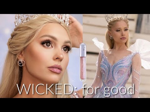 GLINDA MAKEUP TUTORIAL🫧 r.e.m. beauty x wicked: for good review!
