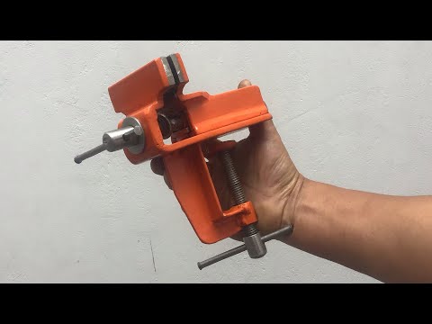 HECHO EN MI TALLER CON RETACERÍA // MINITORNILLO DE BANCO