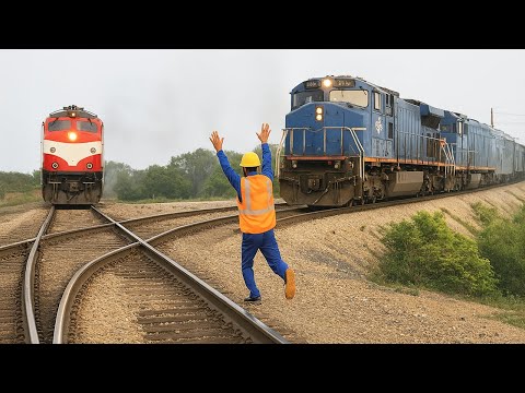 Biggest Train Collisions and Mistakes Caught On Camera !