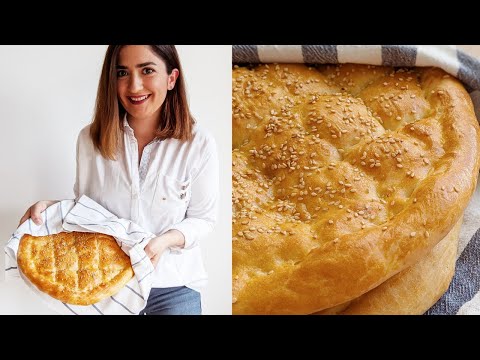 Turkish Flatbread Recipe - Traditional Ramadan Pide - Fluffy Flatbreads