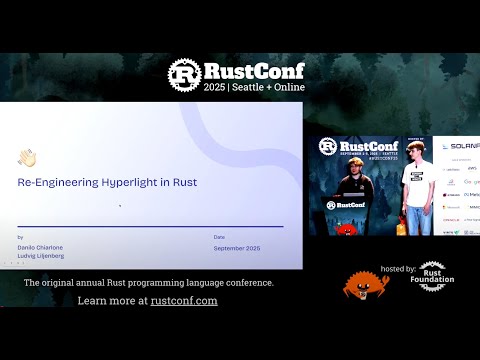 Danilo Chiarlone & Ludvig Liljenberg: "Re-Engineering Microsoft’s Hyperlight in Rust" | RustConf 25