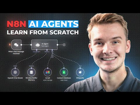 N8N AI Agents Complete Guide For Beginners!