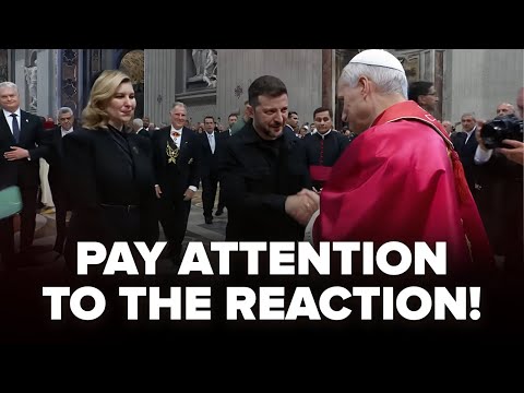 💥The Moment of ZELENSKYY and the POPE Meeting! An Emotional Scene in the VATICAN