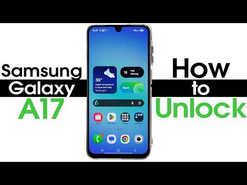 How to Unlock Samsung Galaxy A17