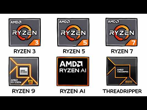 Every AMD Ryzen Tier Fully Explained!