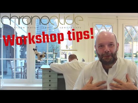 How to start / optimize your own Watchmaker Workshop.