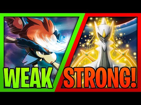 How Powerful is Every Mythical Pokemon CANONICALLY?