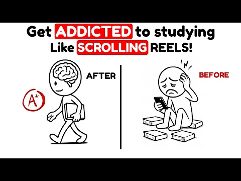 How to Get ADDICTED to STUDYING  | Rewire Your Brain for Focus & Motivation