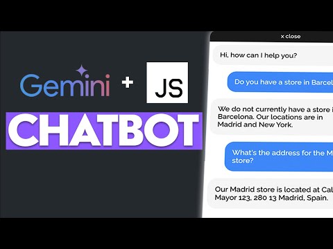 Build a Chatbot with Gemini API using HTML, CSS & JavaScript only