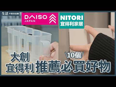 別小看這些小東西！10個大創、宜得利推薦好物！有效改善你的冰箱廚房收納！｜開箱｜居家好物推薦｜生活不就是這樣 This is Life