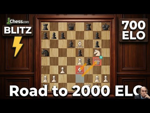 Sacrificing Pieces in 800 ELO - Educational Speedrun to 2000