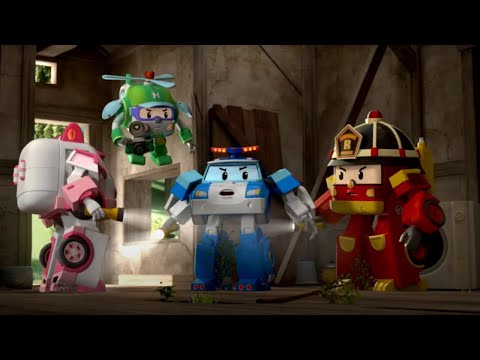 НАША СЕКРЕТНАЯ БАЗА - Робокар Поли 2й сезон 6-10 серии