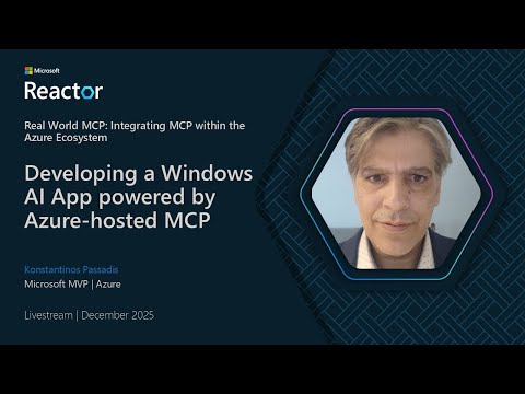 Developing a Windows AI App powered by Azure-hosted MCP