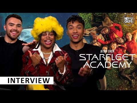Sandro Rosta, Kerrice Brooks & George Hawkins on Star Trek’s New Generation: Starfleet Academy