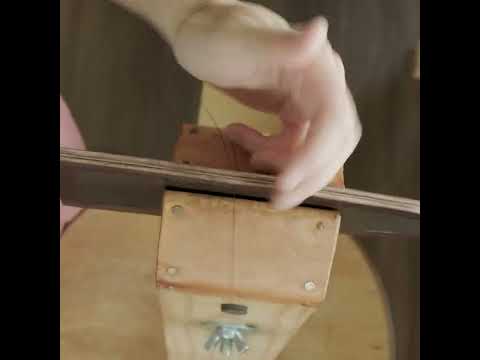 Saddle Stitching a Leather Knife Sheath by hand #shorts #leatherwork #leathercraft