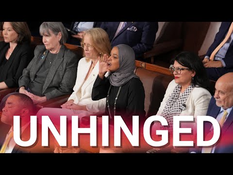 Trump hilariously mocks Ilhan Omar after her unhinged outburst at the State of the Union