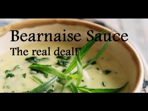 Authentic Bearnaise Sauce -  Bearnaise tutorial -  Step by Step French Recipe
