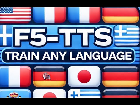 F5-TTS how to train a new language best open source text to speech
