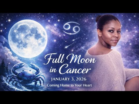 Cancer Full Moon Astrology January 3, 2026