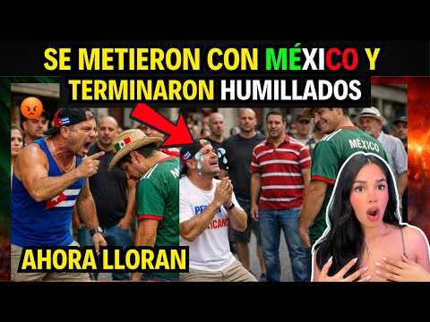 CUBANOS INSULTAN A MÉXICO Y TERMINAN HUMILLADOS POR SUS PROPIOS PAISANOS 😱🇲🇽 QUEDAN EN RIDÍCULO