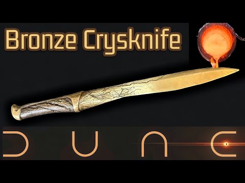 Making a Dune Crysknife: 3D Print to Bronze
