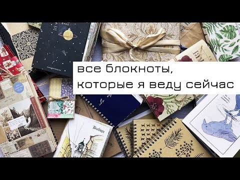 #2 Обзор блокнотов, которые я сейчас веду