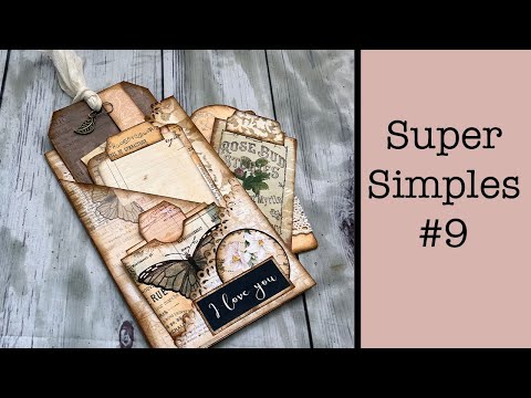 Super Simple #9: Quick Guide to Assembling Junk Journal Kit Super Simple #9