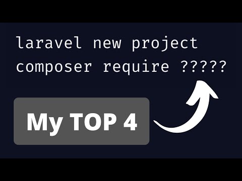4 Packages You Need in ANY Laravel Project