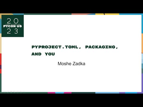 Talks - Moshe Zadka: pyproject.toml, packaging, and you