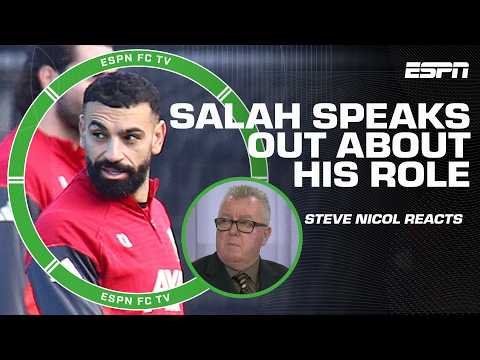 ‘This makes me angry’ 👀 Steve Nicol reacts to Mohamed Salah’s comments on not playing | ESPN FC