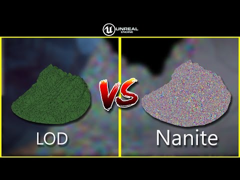 Unreal Engine 5.6, Nanite VS LODs Performances.