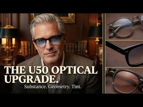 How To Choose Glasses For Men Over 50: The 3 Rules of Optical Authority | Old Money Style