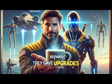 We Asked Humans for Repairs... They Gave Us Upgrades, Coffee, and a Gunship Detail | Best HFY Story