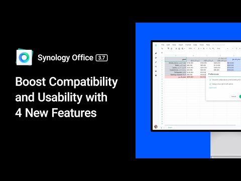 Tips — Synology Office 3.7: Boost Compatibility and Usability with 4 New Features | Synology