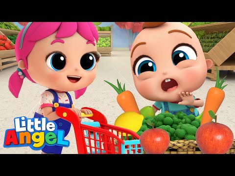 Princess Jill's Shopping for Thanksgiving Food! | Kids Cartoons and Nursery Rhymes