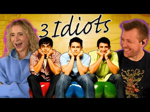 Foreign Couple reacts to 3 IDIOTS for the first time!!