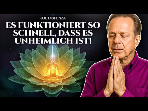 NICHT ERSCHRECKEN! Dieses Audio bringt dir SO VIEL GLÜCK, dass es beängstigend ist! – Joe Dispenza.