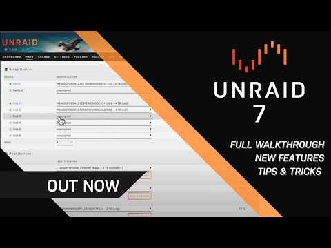 Unraid 7 Full Walkthrough & New Features Breakdown