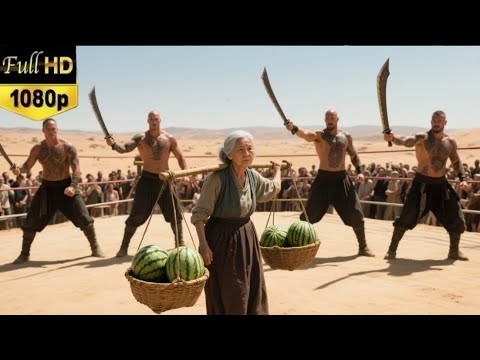 The bully bullied the old lady selling watermelons, but was killed instantly!