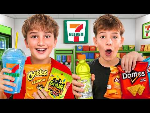 Chỉ ăn đồ ăn ở trạm xăng trong 24 giờ!