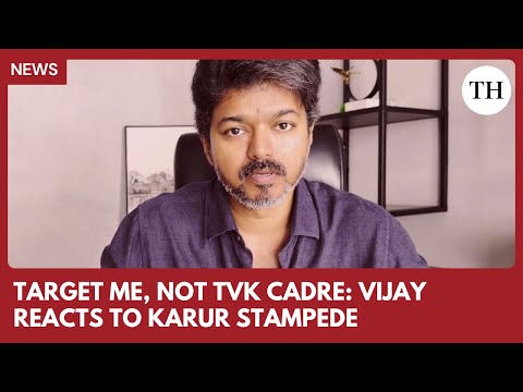 Take “revenge” on me and not at TVK members: Vijay tells TN CM M.K. Stalin