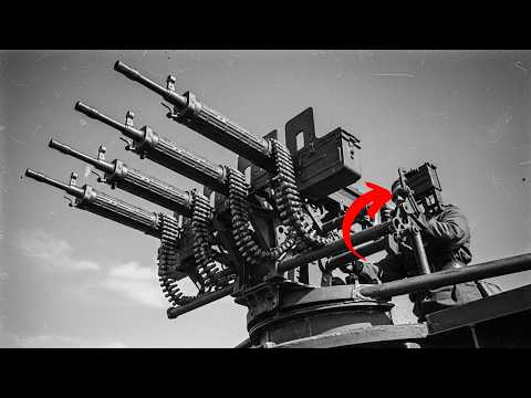 ОН СОЕДИНИЛ 4 ПУЛЕМЕТА В ОДИН! Этот Самодельный «Монстр» Сбивал Самолеты Люфтваффе Как Мух