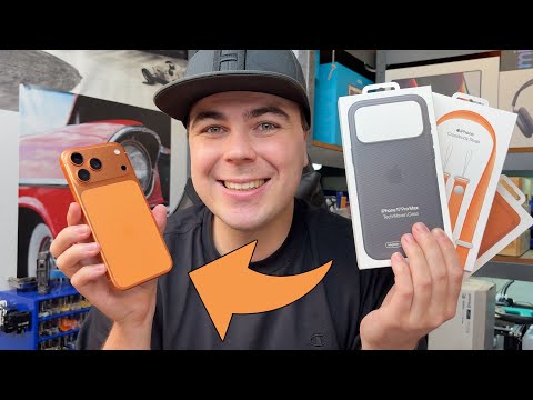 Tried out new iPhone accessories - TechWoven Case, Crossbody Strap & FineWoven Wallet